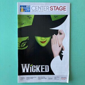 Wicked Playbill / Program Mary Kate Morrissey Ginna Claire Mason 2018 Nashville